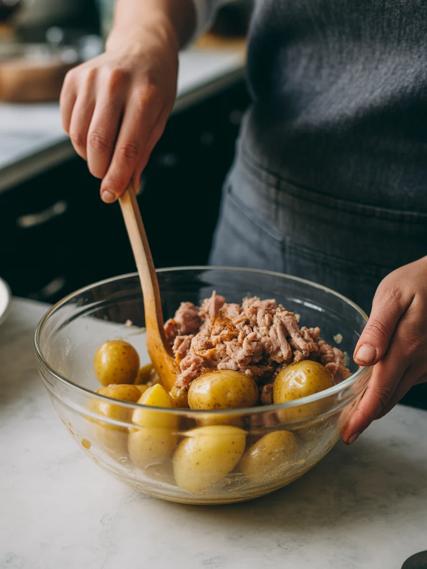 Satisfying Cheesy Ground Beef Potatoes for Family Dinner Fun