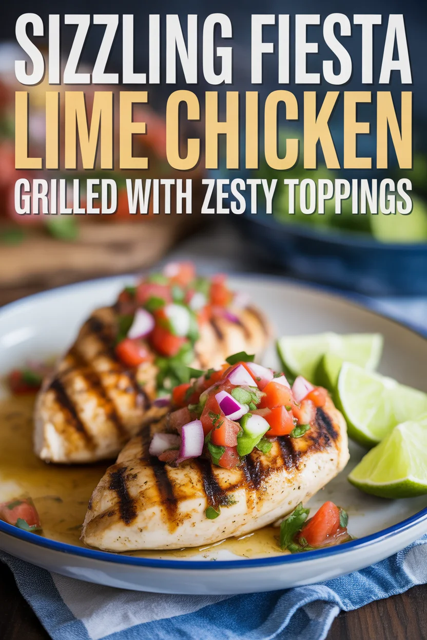 Fiesta Lime Chicken Grilled