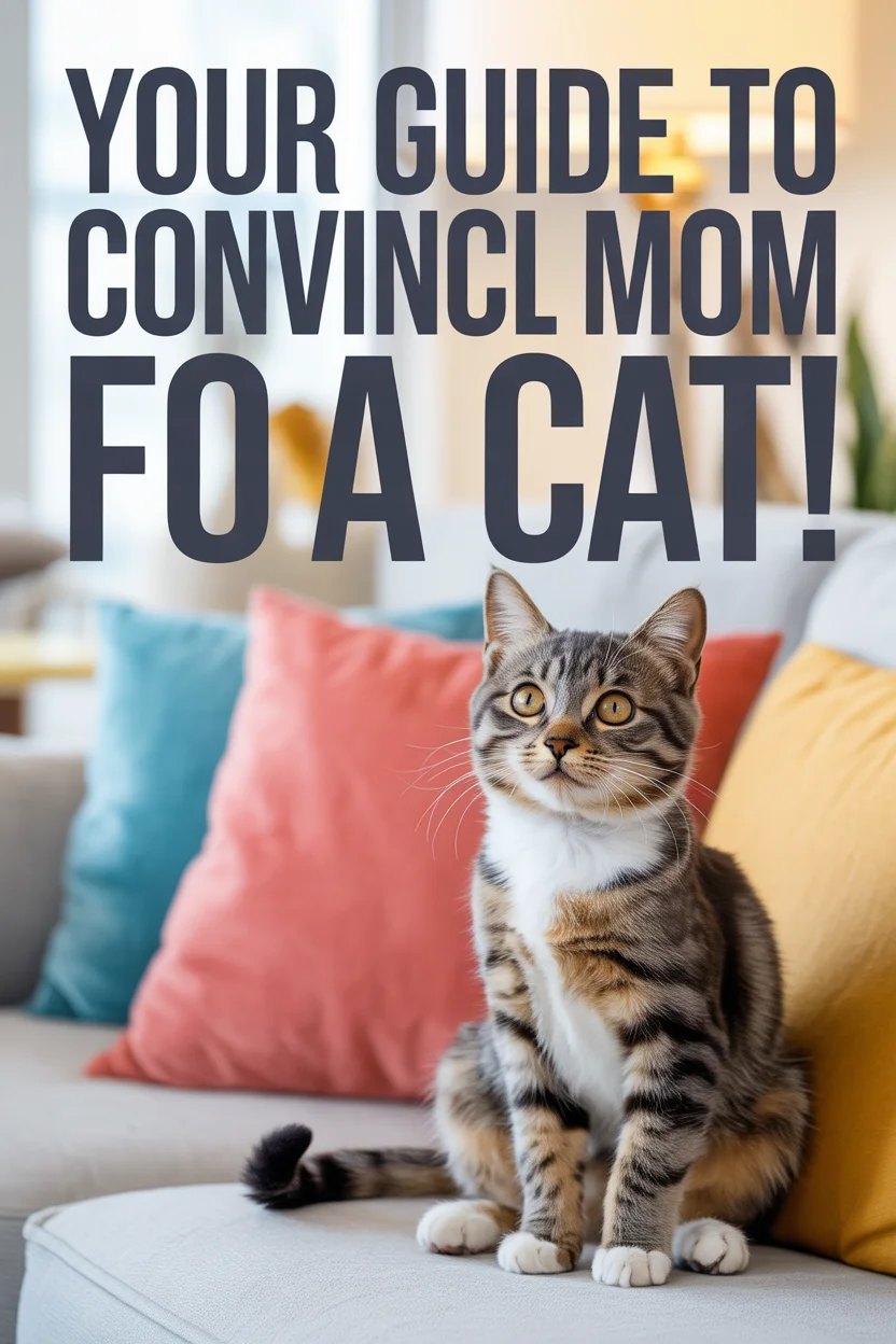 how to convince your mom to get a cat