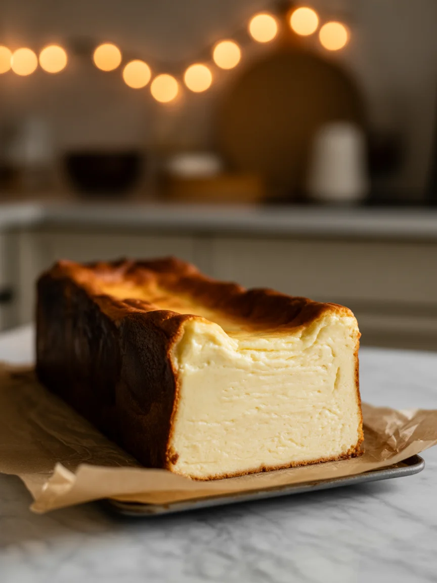 Burnt Basque Cheesecake Loaf