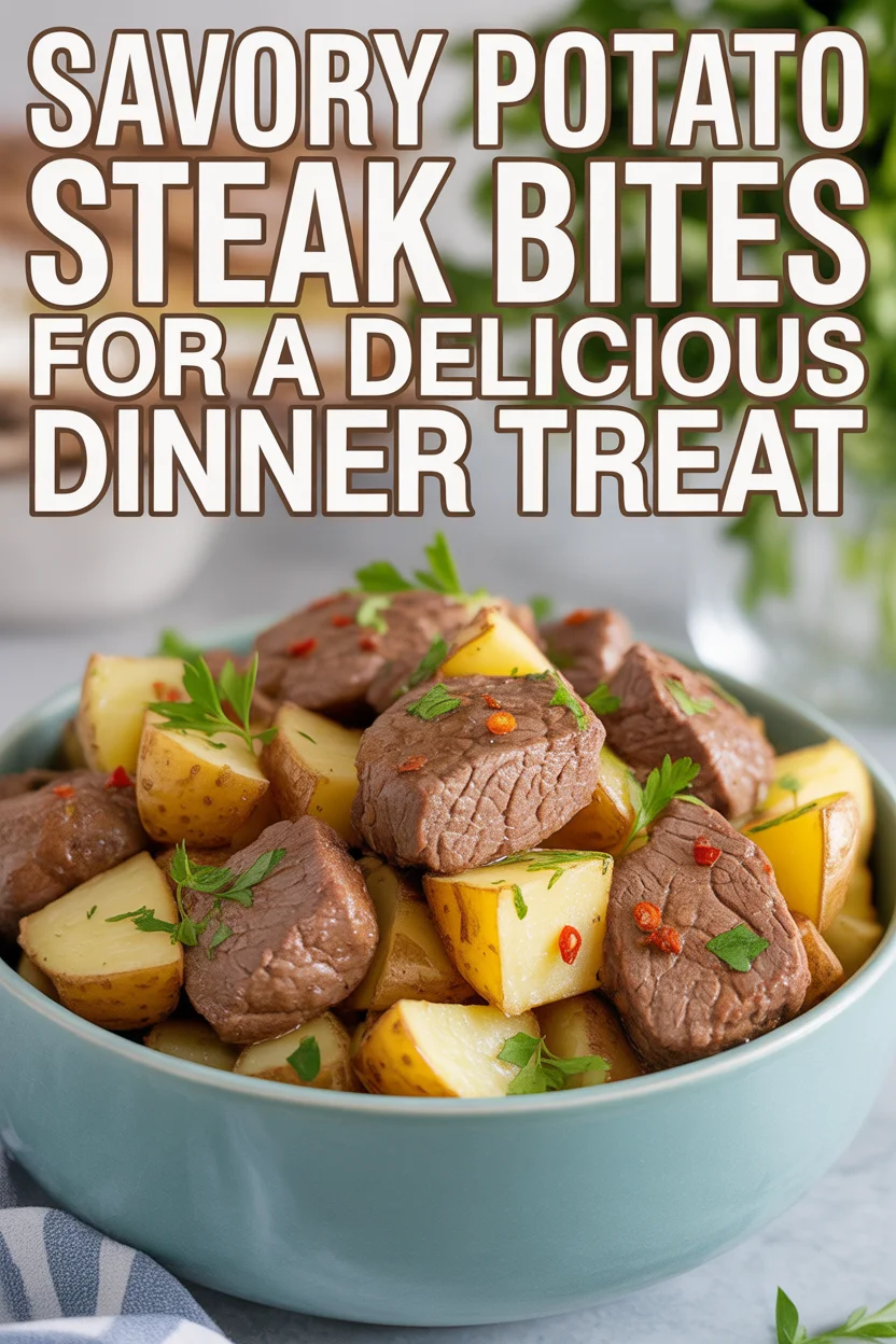 Savory Potato Steak Bites for a Delicious Dinner Treat