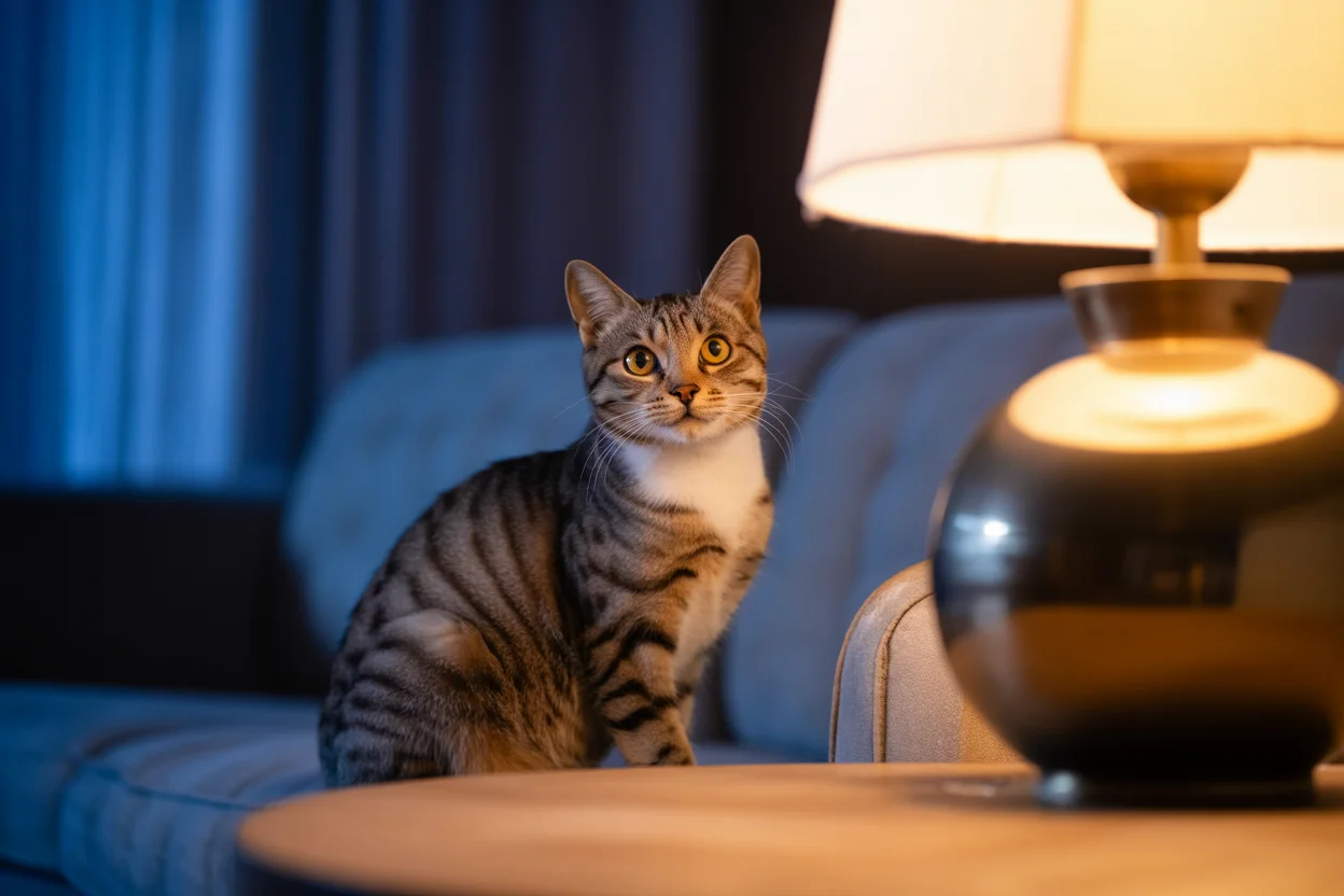 can cats see in the dark