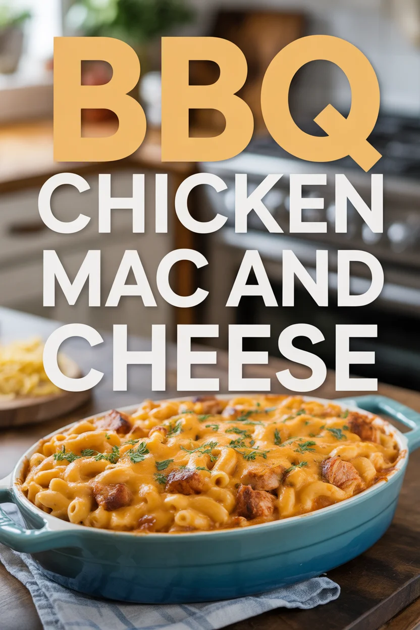 BBQ Chicken Mac and Cheese