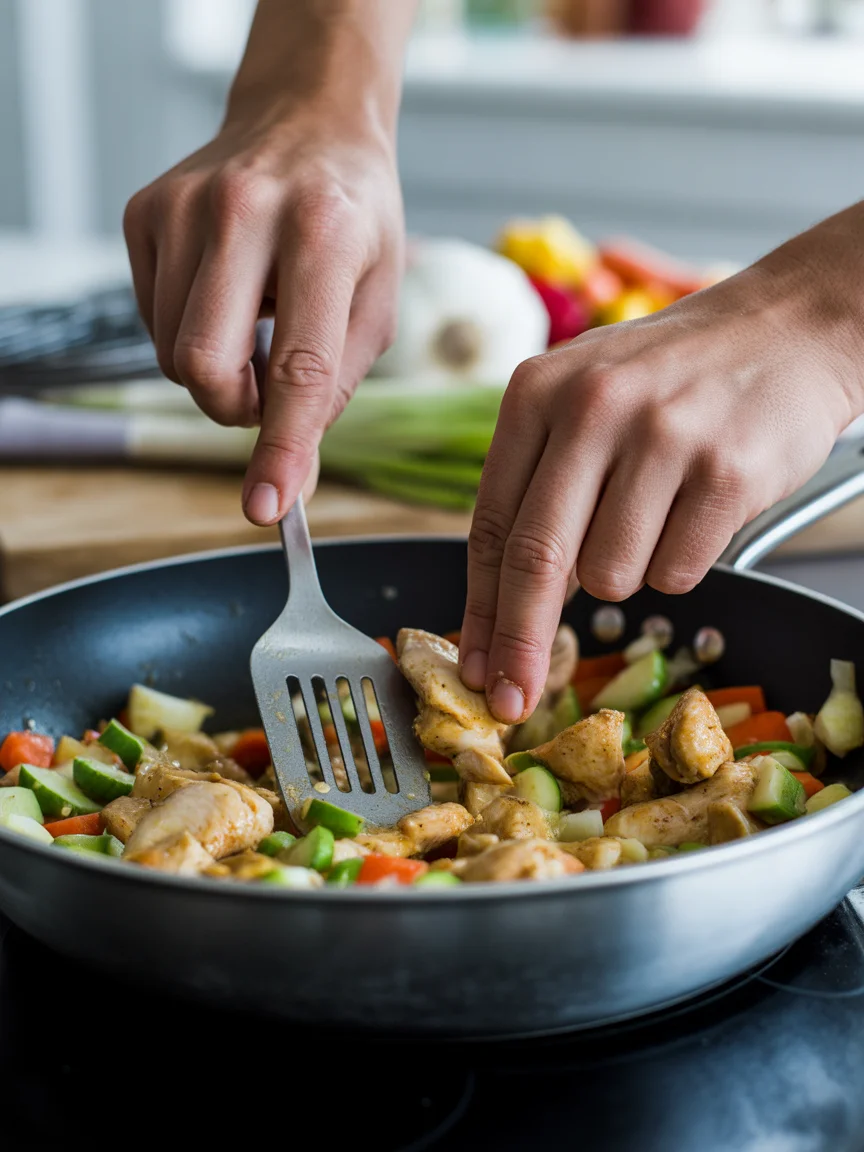 Chicken Vegetables Skillet