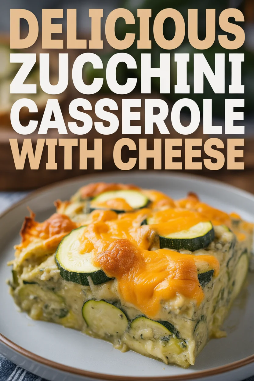 Zucchini Casserole with Cheese