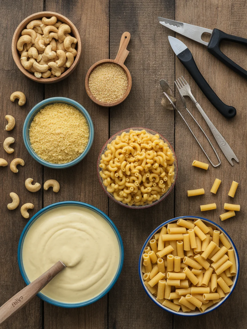 Dairy‑Free Vegan Mac & Cheese with Cashews (Ultra‑Creamy)