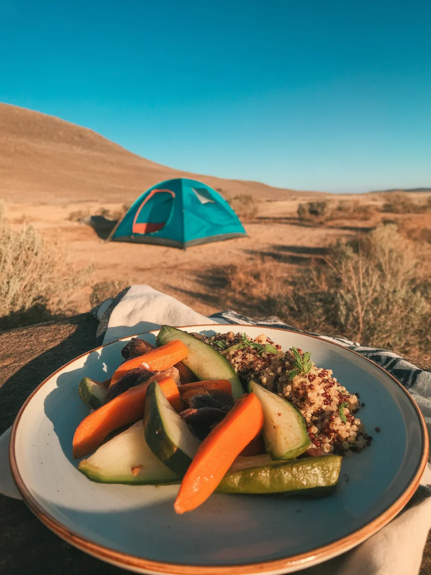 Vegan Camping Meals (No Cooler Needed)