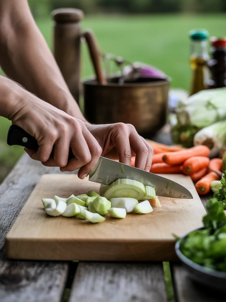 vegan camping meals no cooler needed