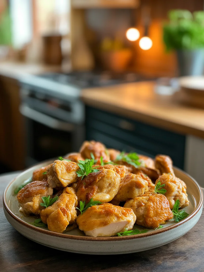 Crispy Spicy Buttermilk Fried Chicken