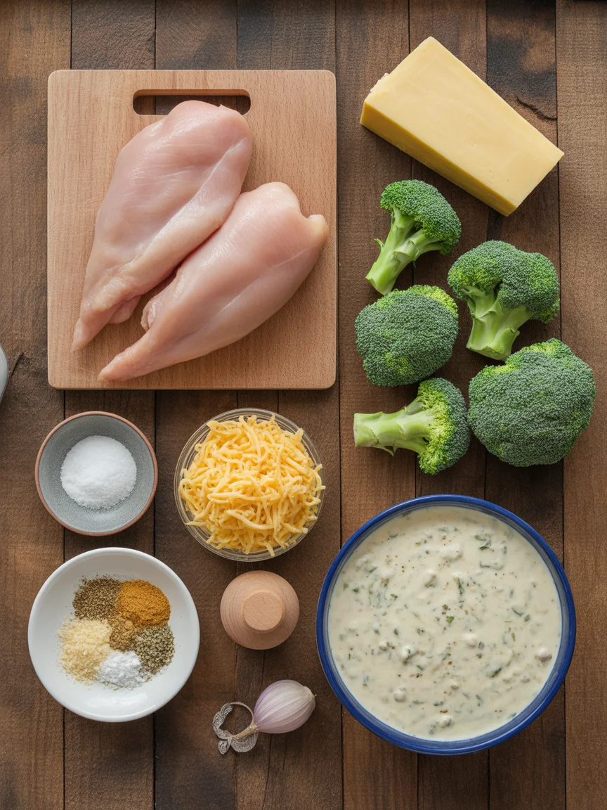 Keto Chicken Alfredo Casserole