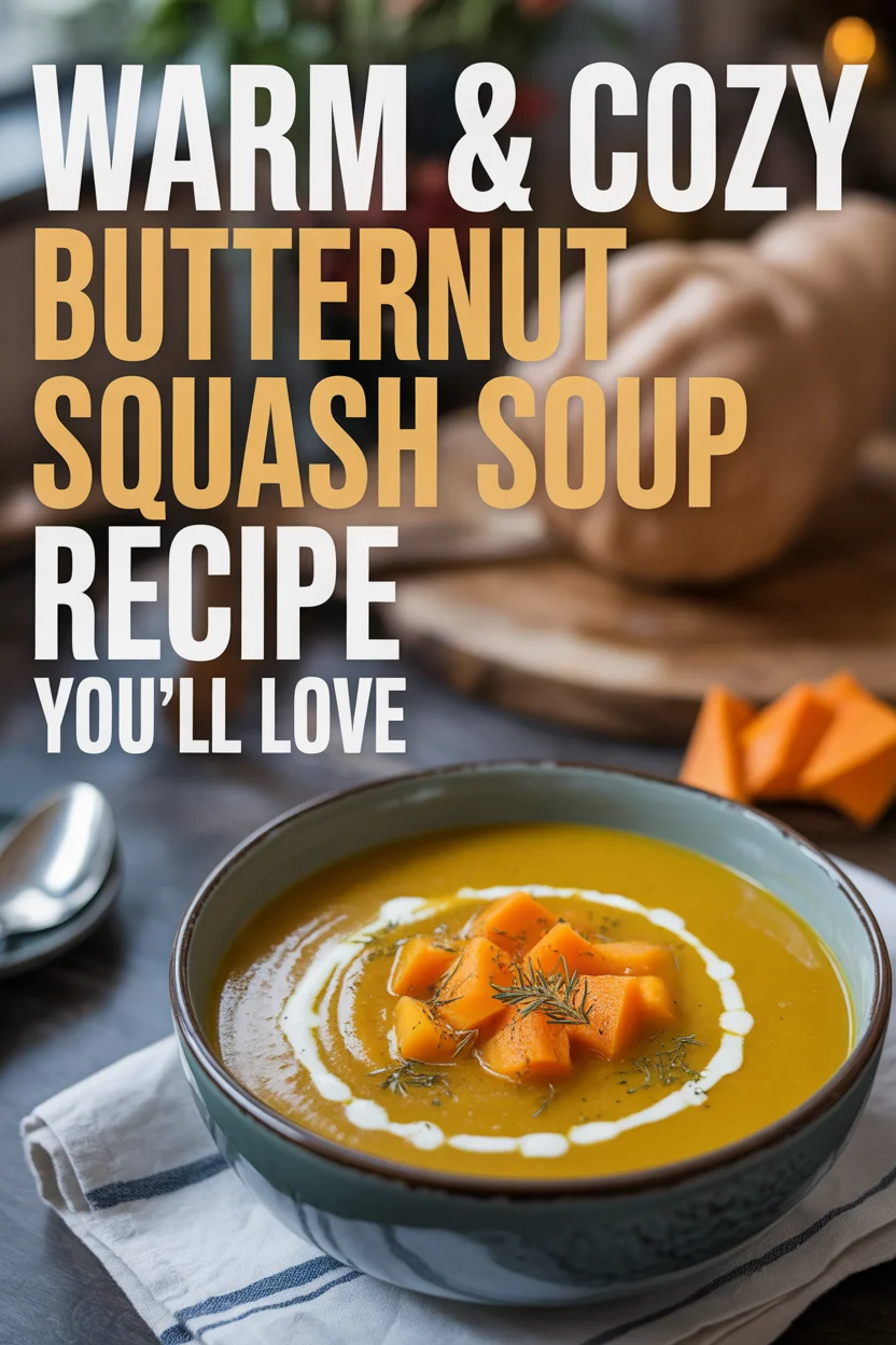 Butternut Squash Soup Recipe