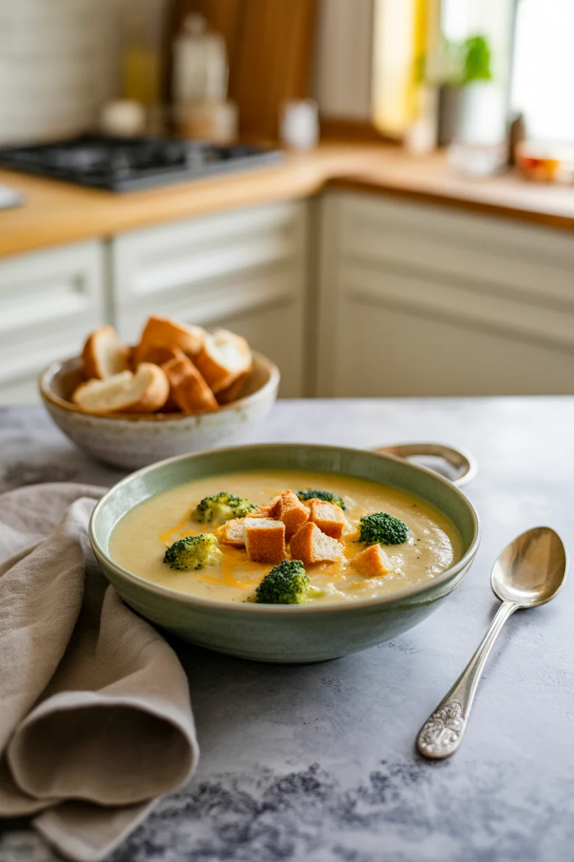 Broccoli Cheddar Soup Recipe