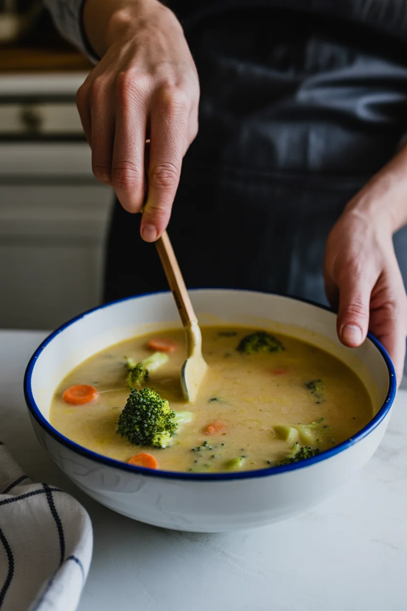 Broccoli Cheddar Soup Recipe