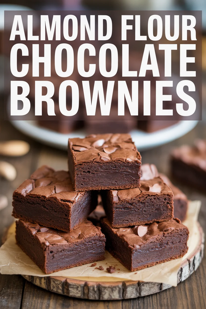 Almond Flour Chocolate Brownies