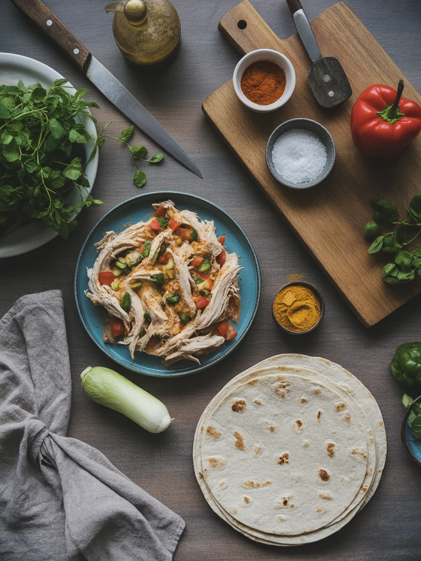 Rotisserie Chicken Enchiladas