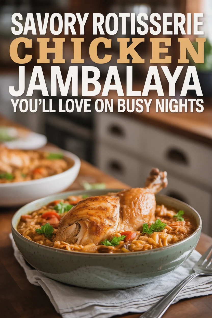 Rotisserie Chicken Jambalaya