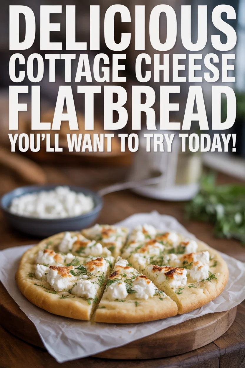 Delicious Cottage Cheese Flatbread You’ll Want to Try Today!