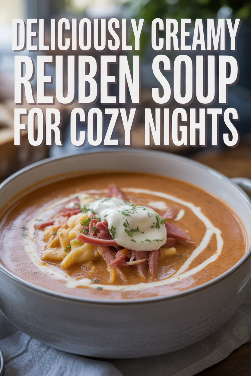 Deliciously Creamy Reuben Soup for Cozy Nights