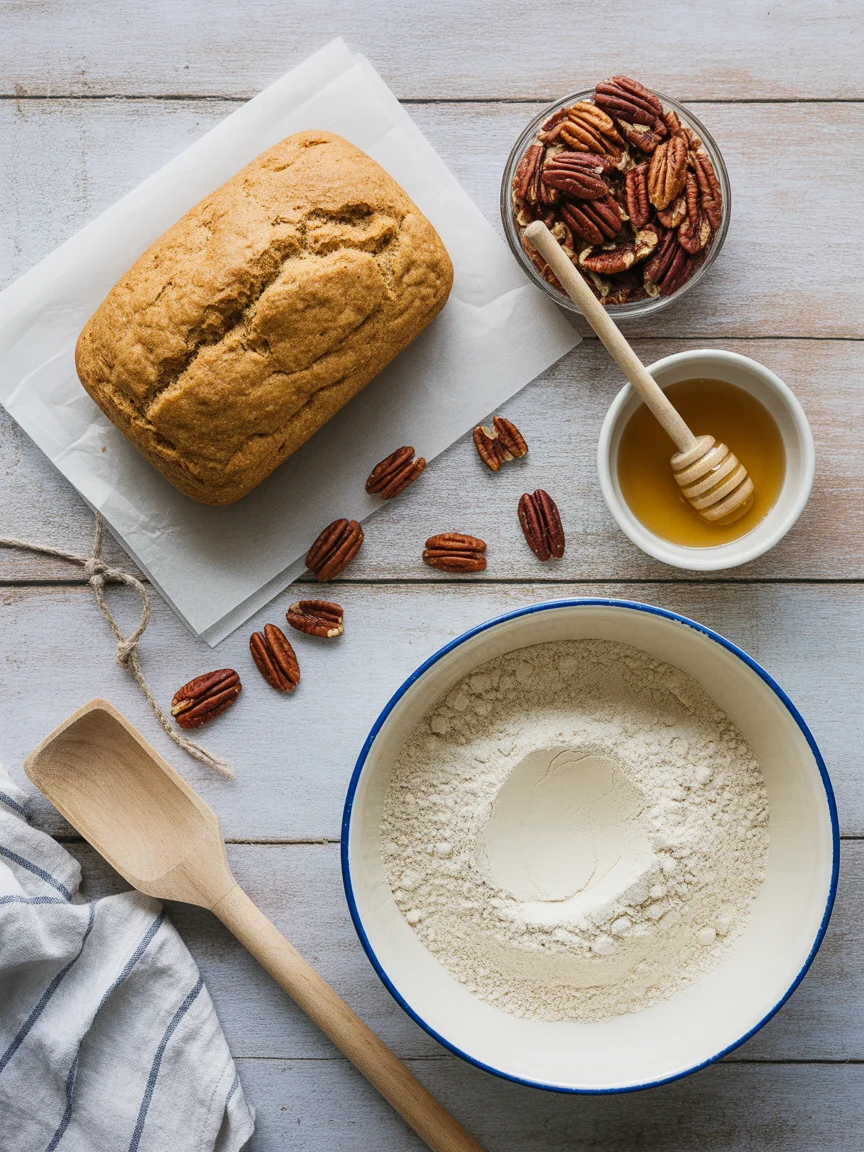 Honey Butter Alabama Pecan Bread