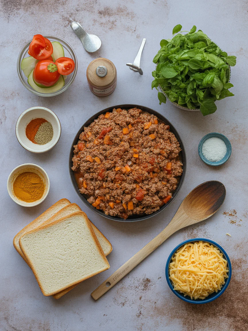 Texas Toast Sloppy Joes