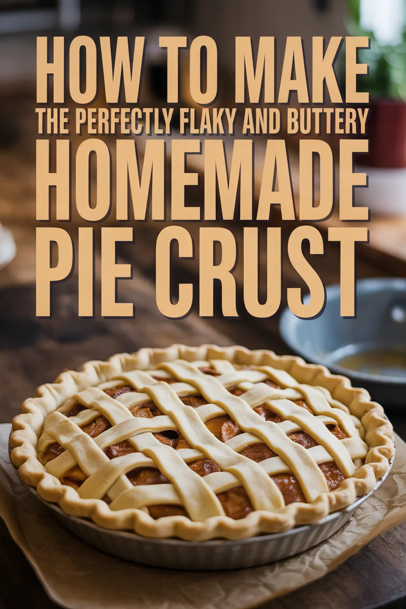 Buttery Homemade Pie Crust