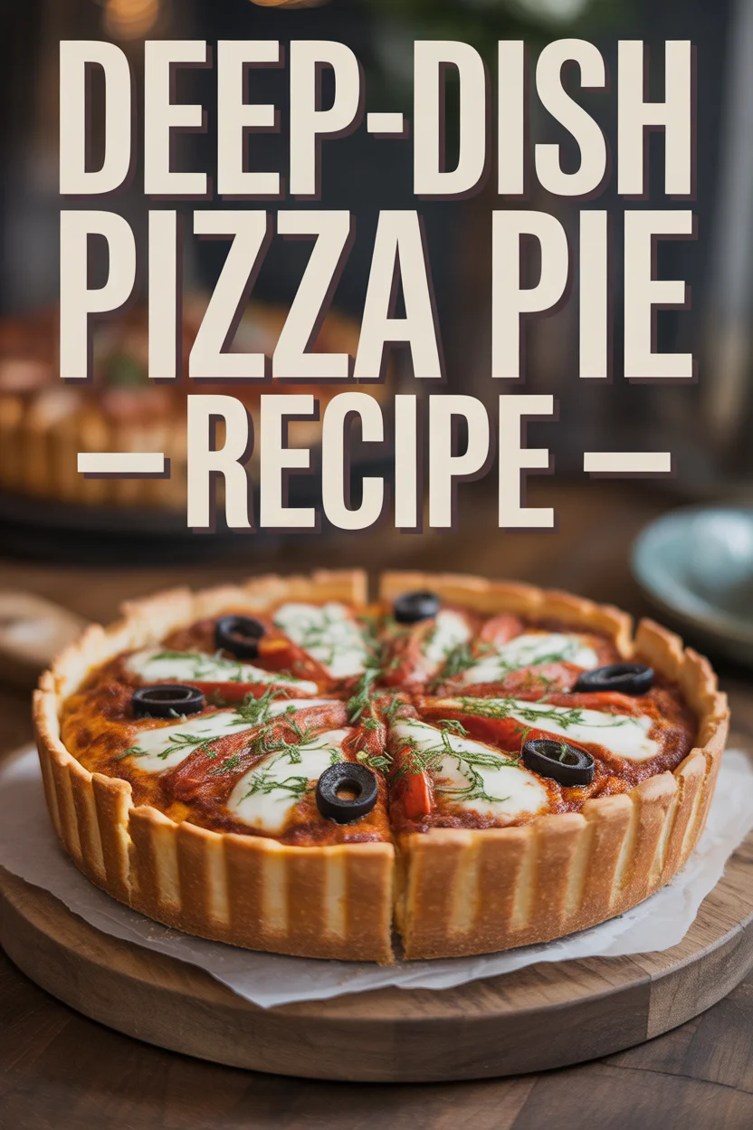 Deep-Dish Pizza Pie Recipe