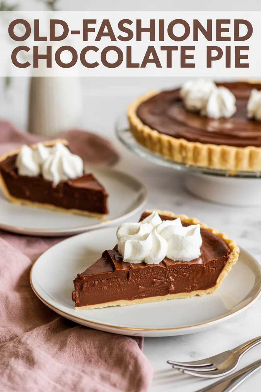 Old-Fashioned Chocolate Pie