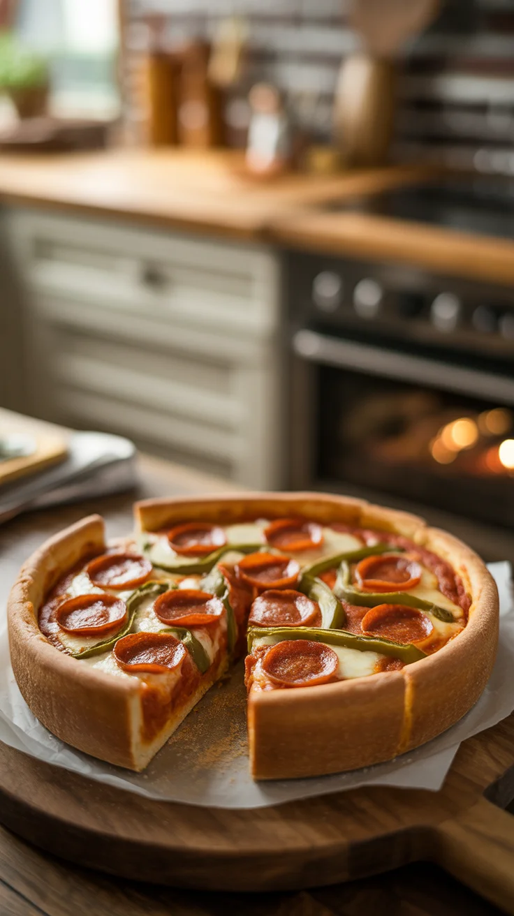 Deep-Dish Pizza Pie Recipe