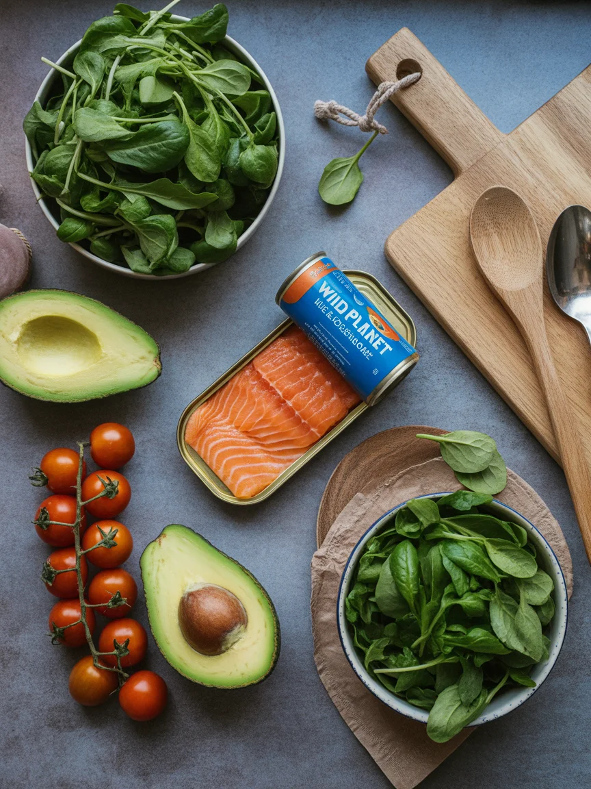 canned salmon