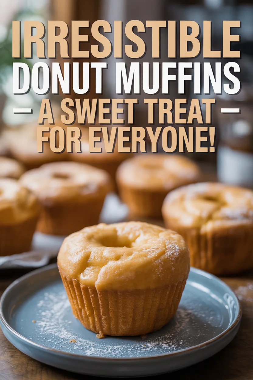 Irresistible Donut Muffins - A Sweet Treat for Everyone!