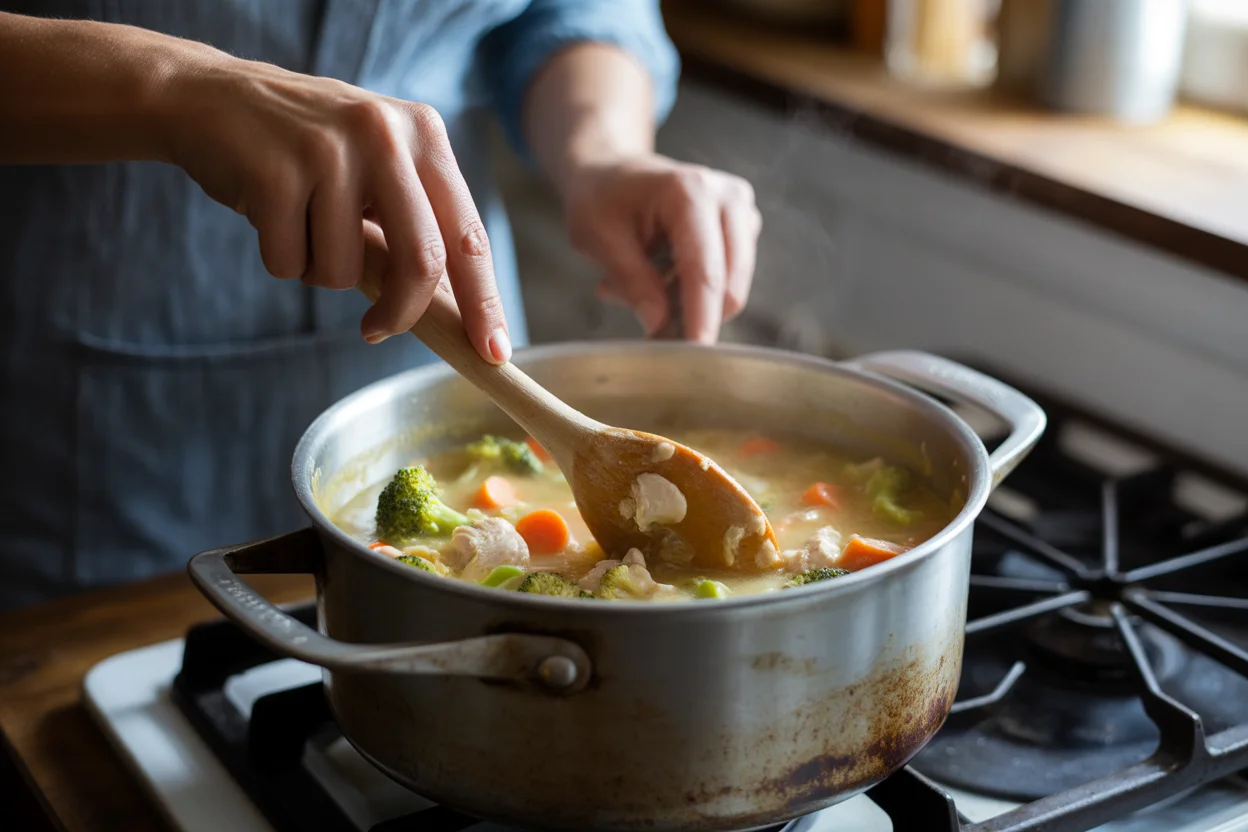 Cozy Up with Delicious Chicken Broccoli Cheddar Soup