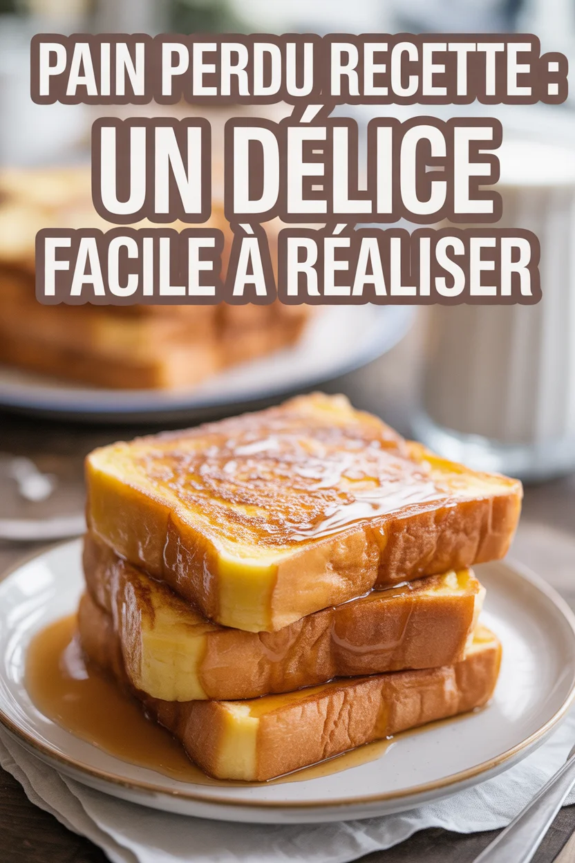 pain perdu recette