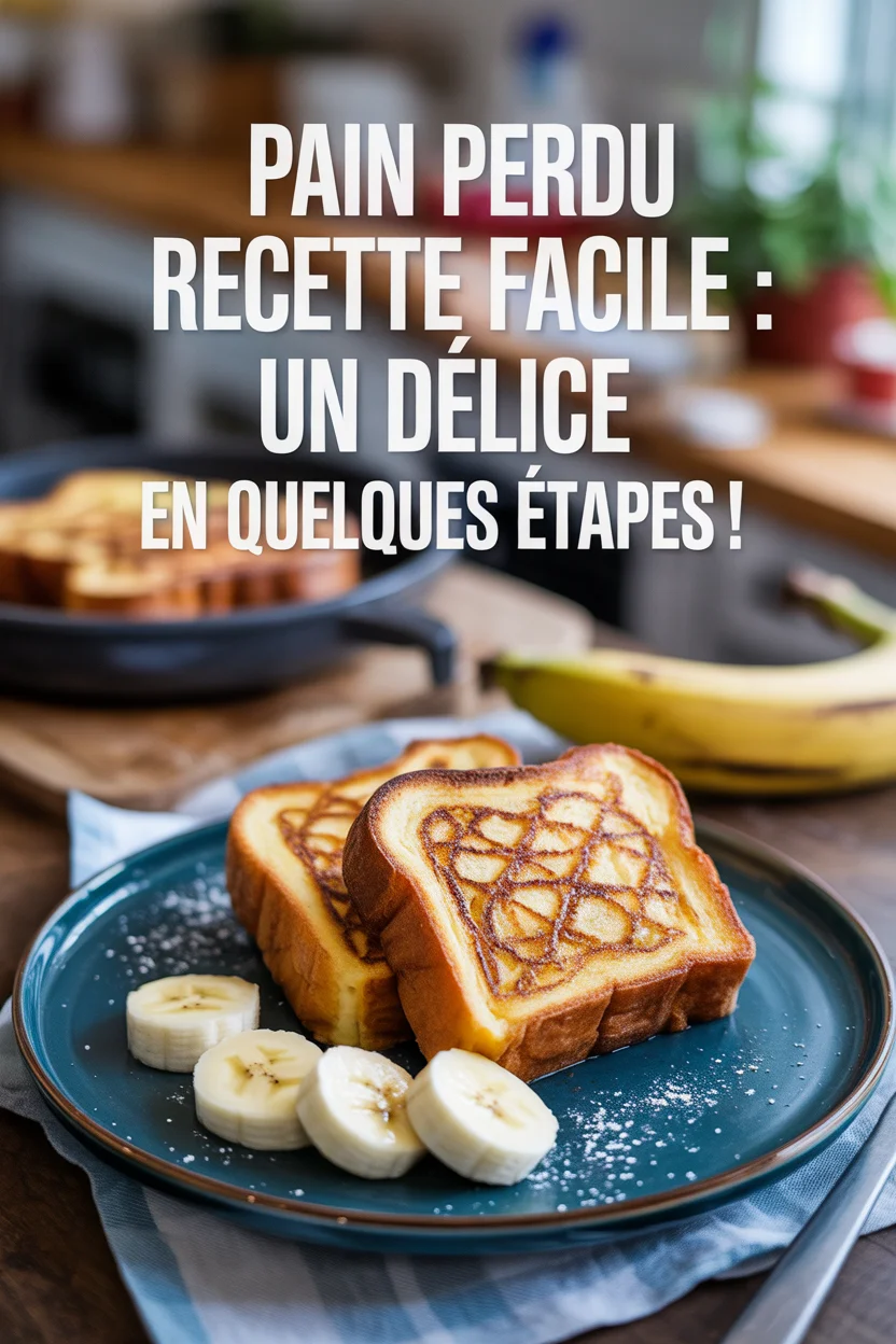 Pain perdu recette facile : un délice en quelques étapes!