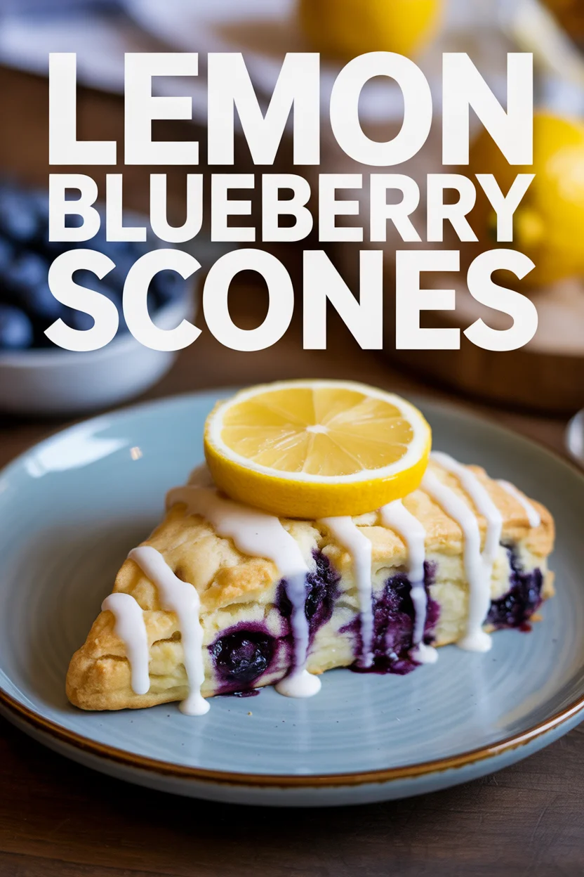 Lemon Blueberry Scones Lemon Blueberry Scones