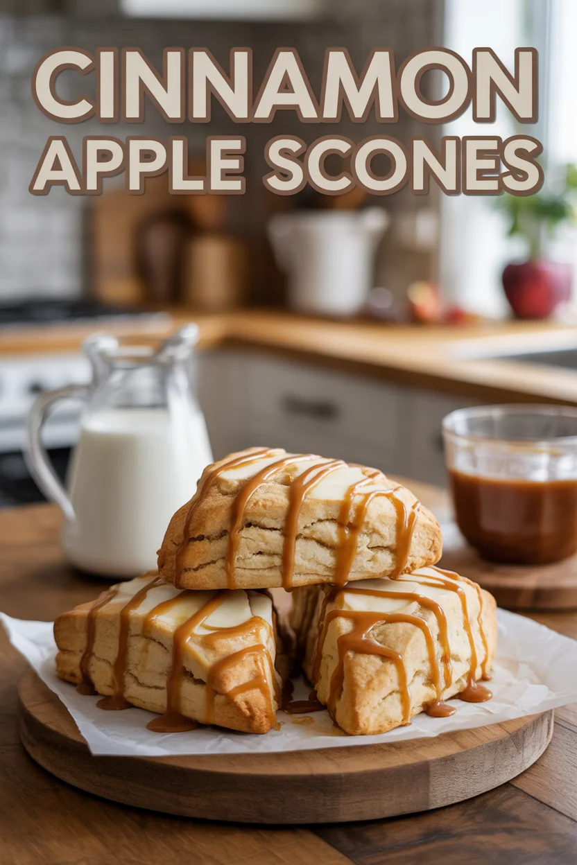 Cinnamon Apple Scones Cinnamon Apple Scones