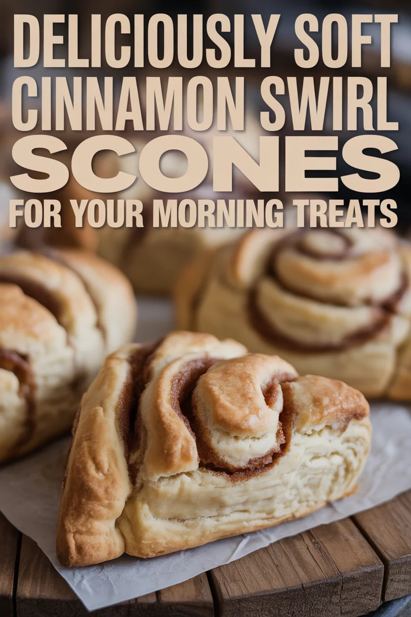 Cinnamon Swirl Scones