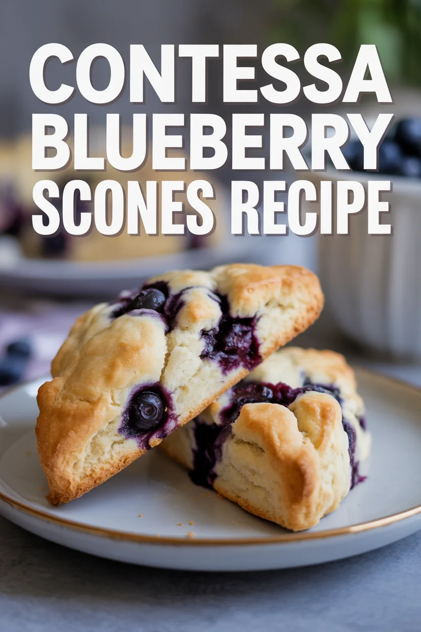 Contessa Blueberry Scones Recipe