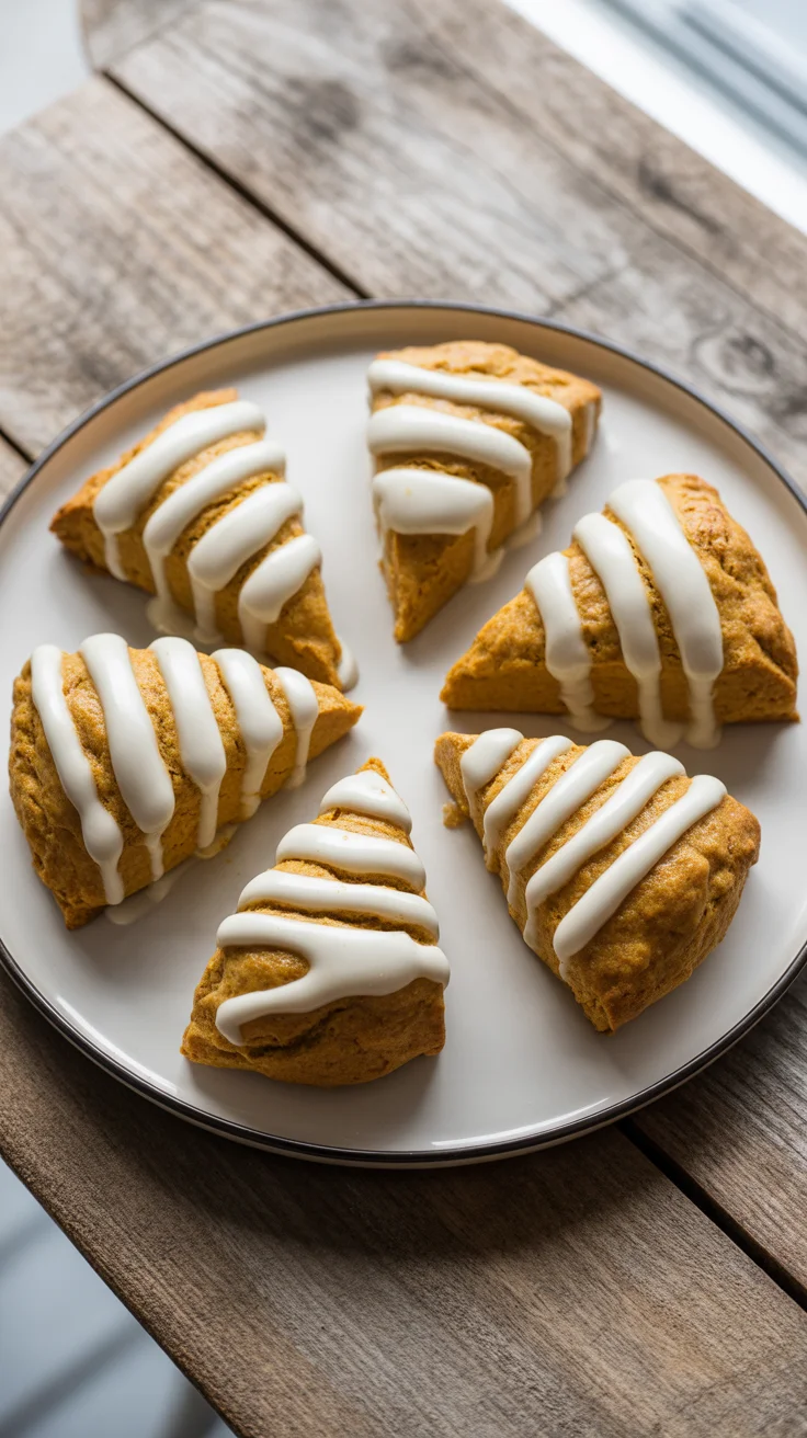 Mouthwatering Pumpkin Cinnamon Scones Mouthwatering Pumpkin Cinnamon Scones