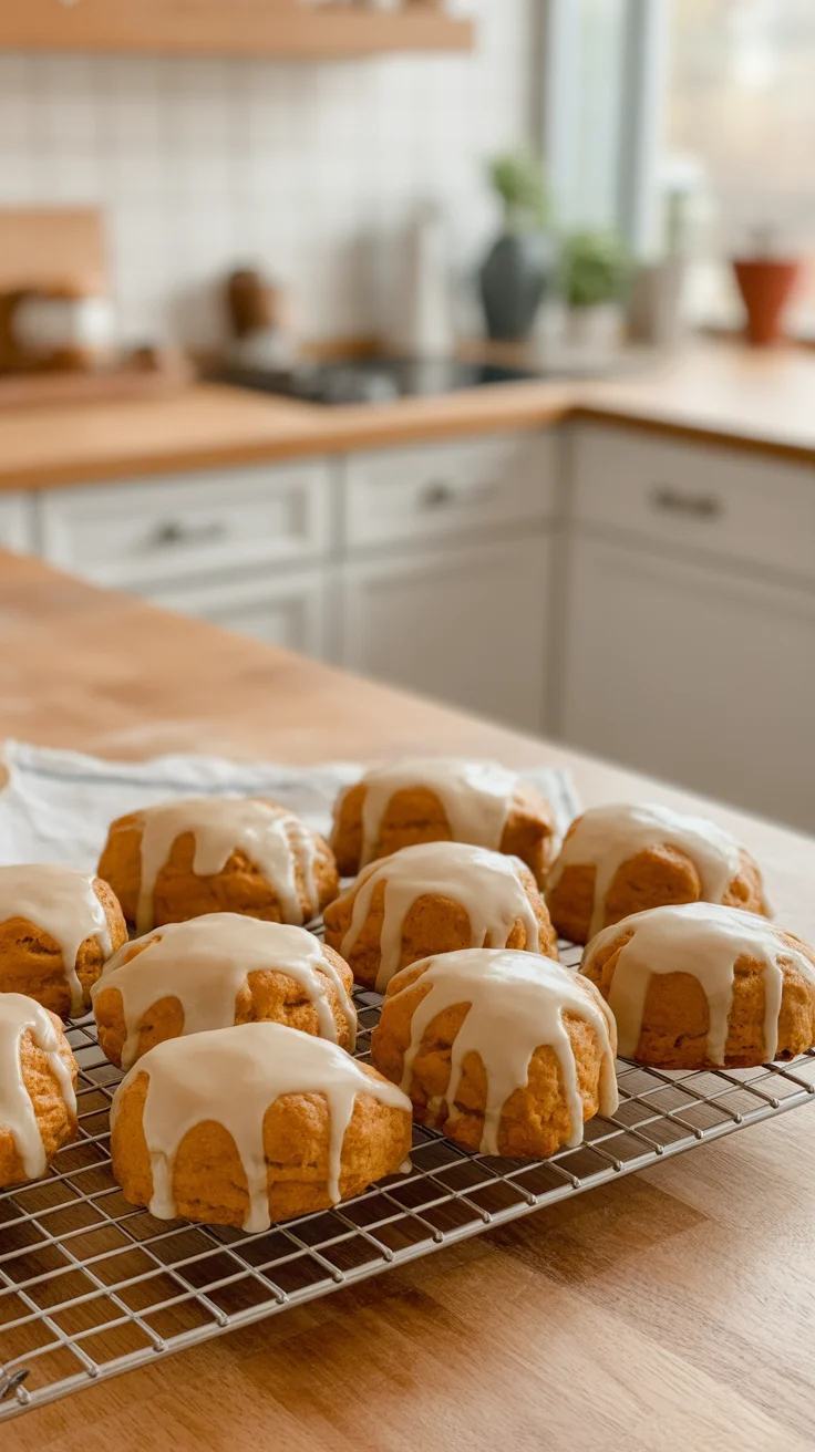 Tender Pumpkin Scones