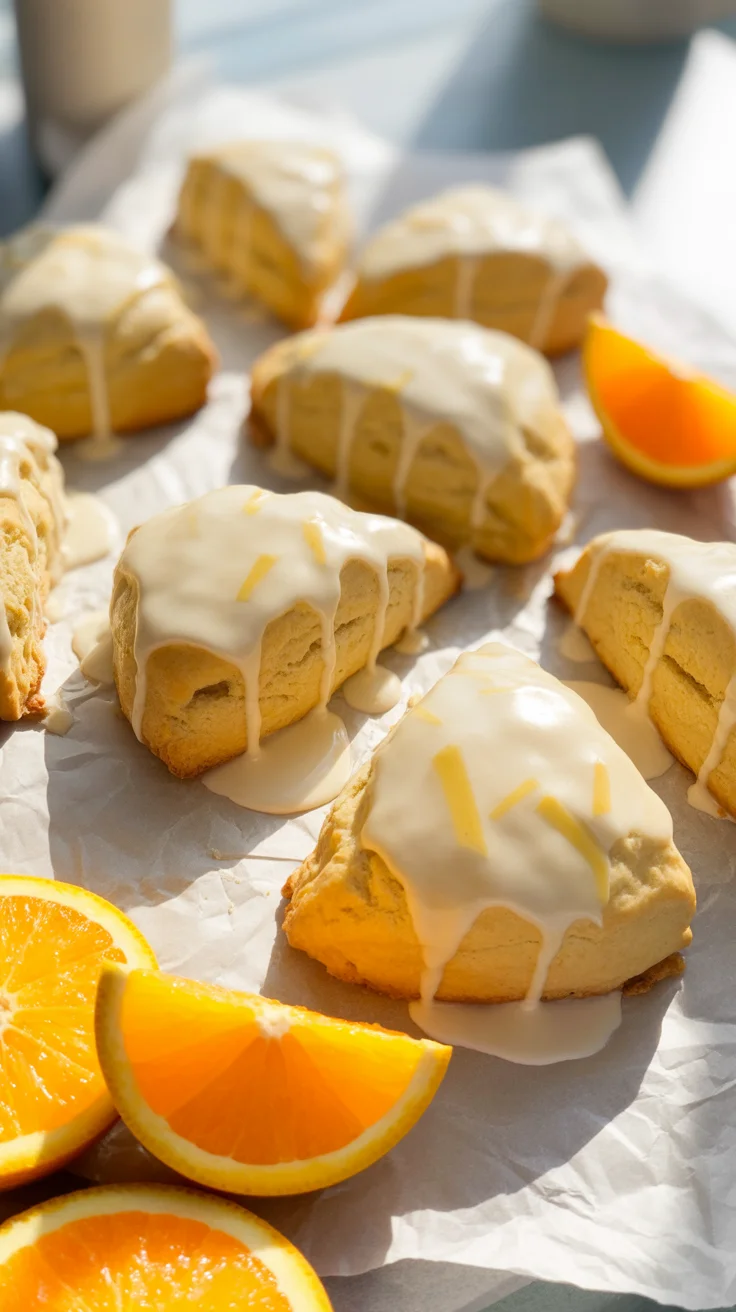 Panera Easy Orange Scones