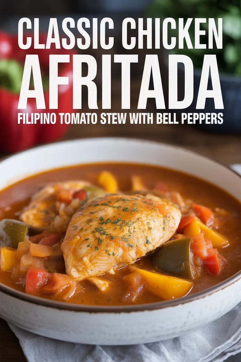 Chicken Afritada Filipino Recipe