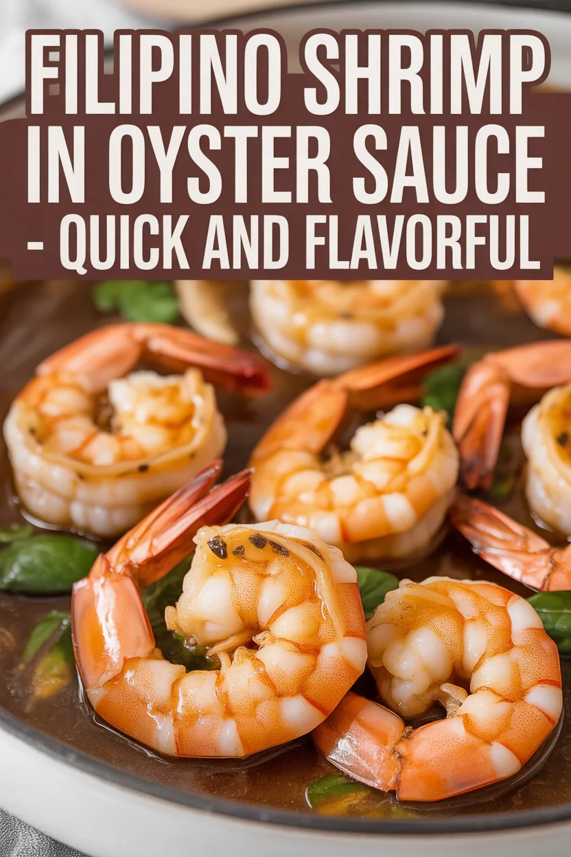 Filipino Shrimp in Oyster Sauce – Quick and Flavorful