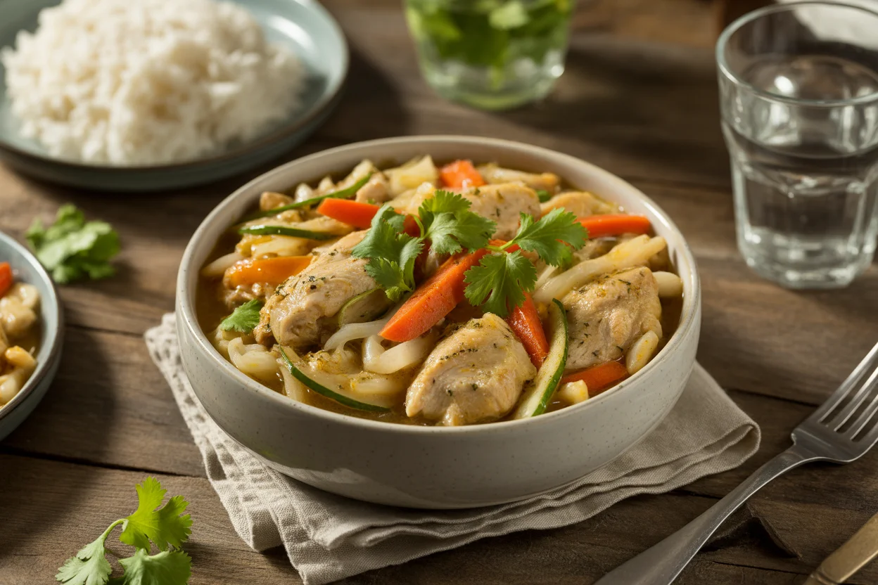 Filipino Chicken Pastel – Creamy Stew with Vegetables