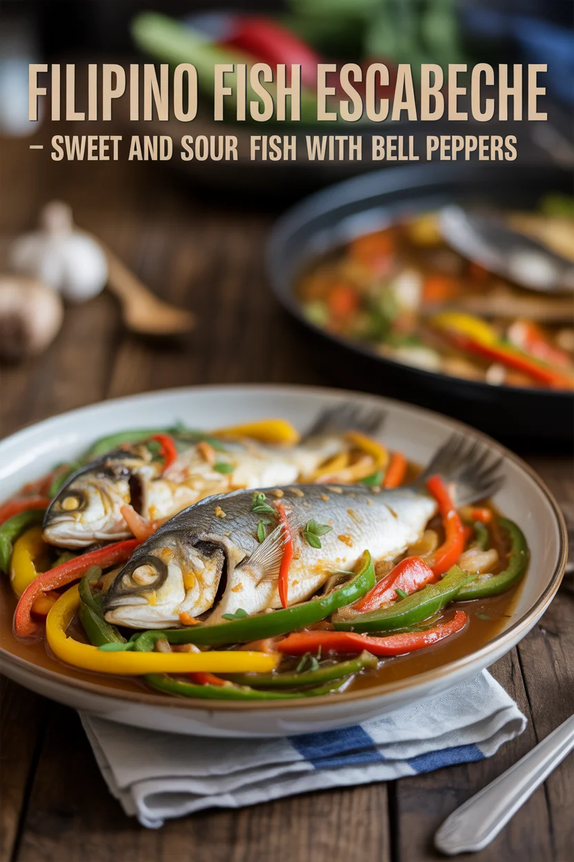 Fish Escabeche Filipino Recipe