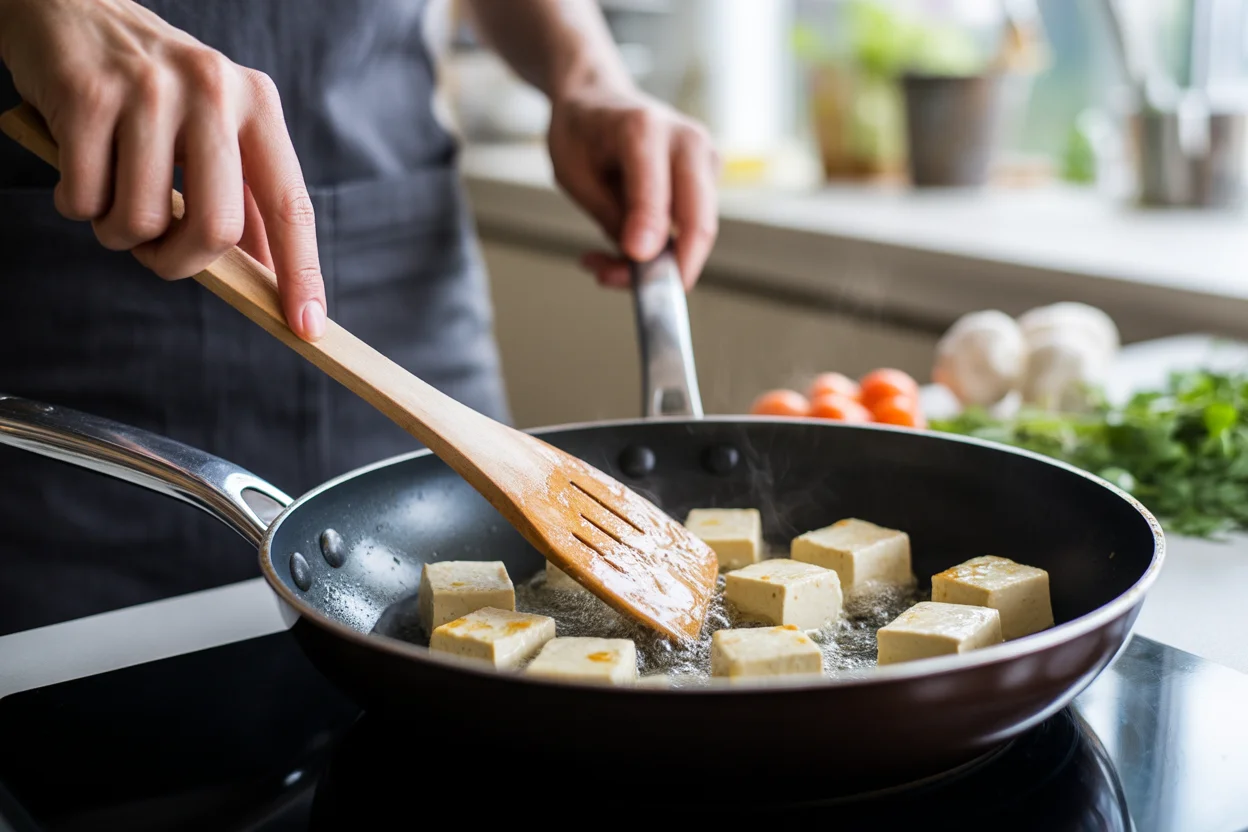 Tofu Bistek – Filipino Soy and Calamansi Tofu Steak