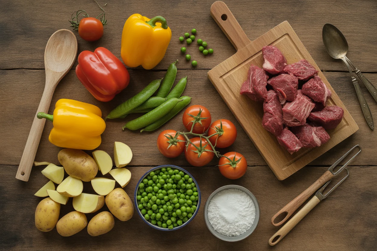 Authentic Beef Caldereta – Filipino Tomato Stew with Potatoes
