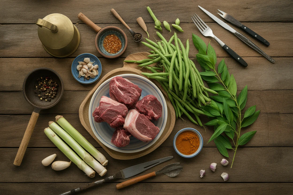 Ilonggo Kansi – Sour Beef Shank Soup with Batwan