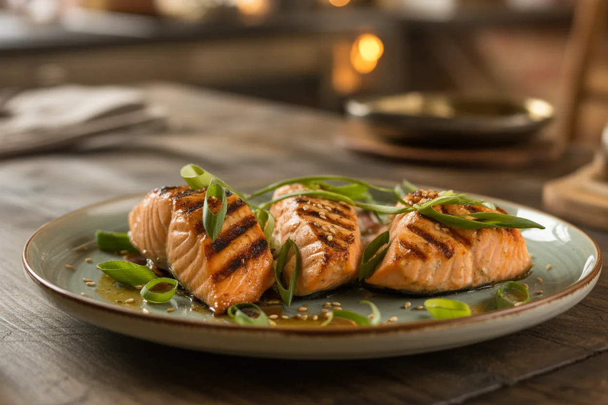 salmon bites