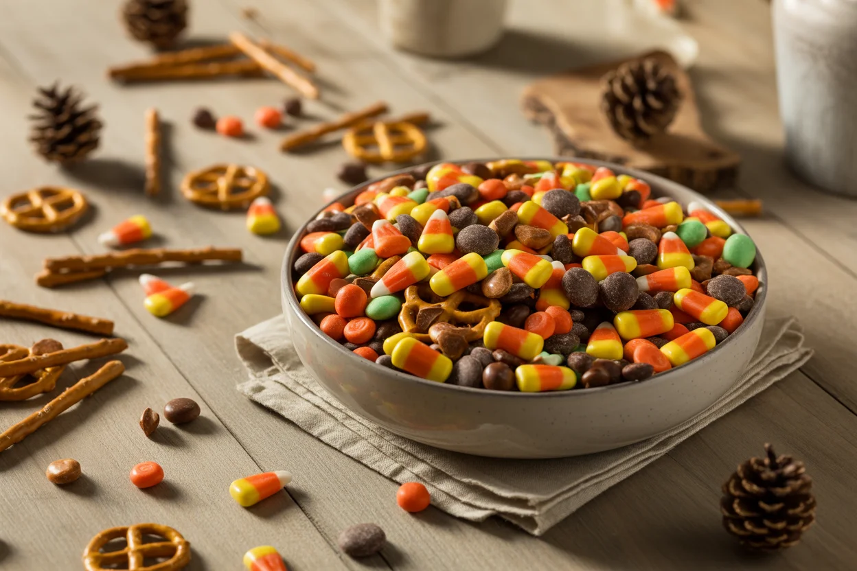 halloween candy trail mix