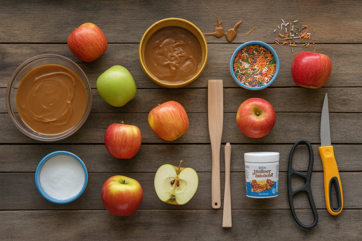 caramel apple halloween candy